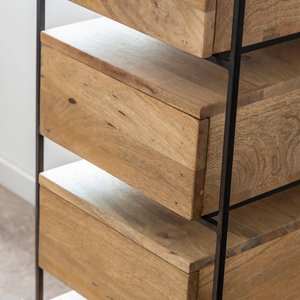 ตู้ลิ้นชักไม้มะม่วงและโลหะ รุ่นวานดานา วิสต้า เซโนวา - Product Image 4