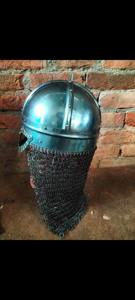 <b>Prime</b> Crafts International Early Medieval Viking Helmet High Carbon Steel Custom Color Industrial Grade Wearable Norse Warrior - Product Image 5