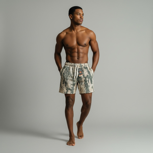 IOTA SPORTS 7 Inch Inseam Breathable Quick Dry Mesh Basketball Shorts Double <b>Layer</b> Elastic Waist 100% Polyester for Men - Product Image 2