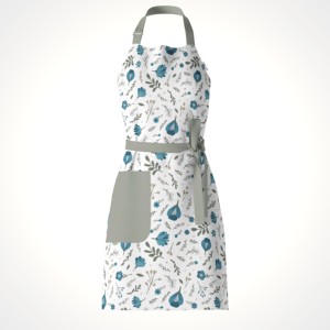 Classic Chef Cotton <b>Apron</b> with Adjustable Neck Strap, Durable <b>Kitchen</b> <b>Apron</b> for Restaurant & Home Cooking - Product Image 1
