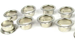 Pot de stockage de cire à bougie moderne en métal décoratif avec finition argentée, parfait pour une organisation élégante de la maison - Product Image 2