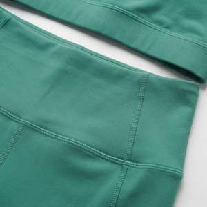 One Shoulder Breathable Seamless <b>Top</b> <b>Cross</b> Back Spandex Lining PlusSize Solid Womens Yoga Set Gym Fitness Activewear - Product Image 5