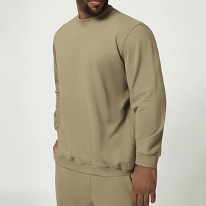 Sweat-shirt à manches longues pour homme, tendance, vente chaude, personnalisé, couleur unie, décontracté - Product Image 4