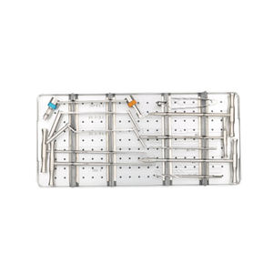 Ensemble d'instruments de chirurgie osseuse pour implants dentaires DI-DIS081, conception personnalisée de pointe, pour l'extraction de vis cassées, vente en gros - Product Image 4