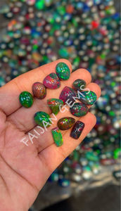 Natural Ethiopian <b>Opal</b> Loose Gemstone Cabochon Polished Mix Shape All Size Crystal Cabochon For Jewellery Pendant Making Stone - Product Image 4