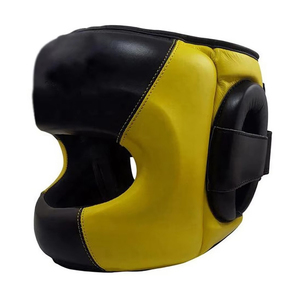 Casque de protection pour arts martiaux, qualité supérieure, pour adultes, protection faciale, équipement de boxe, protection pour l'entraînement de combat, en vente - Product Image 2