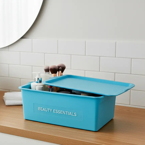 OEM Custom Eco Friendly PP Plastic Multifunction <b>Storage</b> <b>Box</b> with Lid Stackable Shipping <b>Box</b> - Product Image 6