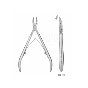 Coupe-ongles professionnel en acier inoxydable de haute qualité, à large ouverture, lame incurvée et tranchante, pour doigts et orteils, 7mm 5mm 3mm - Product Image 1