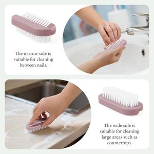Brosse à ongles double face pour un nettoyage en profondeur, outil de nettoyage des ongles des mains pour un nettoyage efficace des ongles - Product Image 3