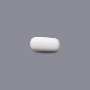 Natural White Coral Loose Gemstone 4.5 Carat Faceted Cut Calibrated 3mm Height - Product Image 2