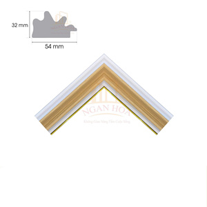 Minimalist Style Picture <b>Frame</b> Moulding PS Polystyrene Wood Grain OEM Custom Manufacturer - Product Image 5