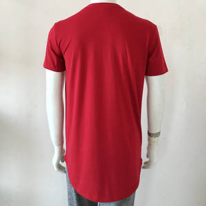 เสื้อยืดคอกลมผู้ชายคุณภาพพรีเมียม สไตล์ใหม่ ผ้าเจอร์ซีย์เรียบ ลายพื้น ไหล่ตก ขายส่ง ดีไซน์เปล่า รับสกรีนโลโก้ - Product Image 3