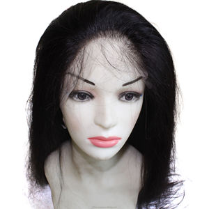 Experimente la peluca de encaje completo HD de cabello virgen crudo vietnamita en estilo recto, que ofrece un movimiento sedoso y una belleza atemporal - Product Image 5