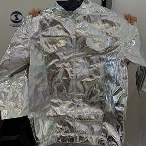 Combinaison <span class=keywords><strong>de</strong></span> travail isolante thermique en tissu aluminisé composite - Product Image 5