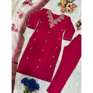 Elegantes vestidos de fiesta con parte superior inferior Dupatta - Product Image 2