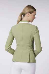 Veste de concours équestre pour femme, design unique avec contraste de couleurs, veste de spectacle. - Product Image 4