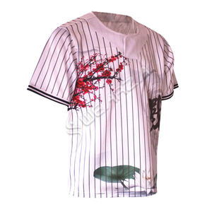 New Arrived Custom Team Name Sublimated 100% <b>Polyester</b> Anti-Bacterial Baseball Softball Shorts White Stripe <b>Tshirt</b> - Product Image 1
