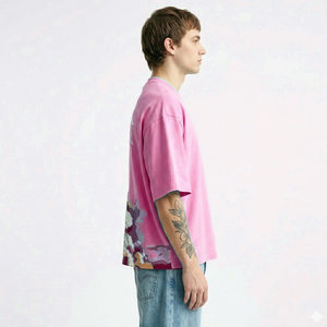 Camisetas de Hombre de Moda con Cuello Redondo y Manga Corta, Personalizables con Logotipo, Estampadas, de Algodón 100% de Alta Calidad, Corte Holgado - Product Image 3