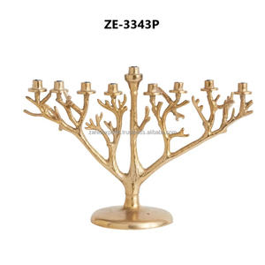 Rustic Iron Handmade Candle Stand Country Style Homes Exclusive Candle Holder for Hotels Wedding <b>Planners</b> Religious Activities - Product Image 2