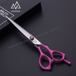 제조업체 곡선형 커팅 애견 미용 가위 대형 사이즈 8인치 전문가용 애완동물 가위 - Product Image 3