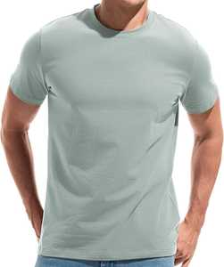 Camisetas Extra Grandes Personalizadas de Última Moda para Hombre - 100% Algodón Ecológico, Ropa Casual Urbana Hecha en Pakistán - Product Image 1