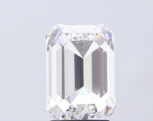Diamant taille émeraude 3,05 carats, éclat éblouissant, clarté impeccable et beauté purement incolore dans une élégance intemporelle. - Product Image 2