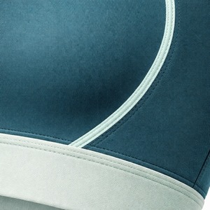 ชุดออกกำลังกายพลัสไซส์ น้ำหนักเบา พิมพ์ลายด้านหน้าได้ตามต้องการ สปอร์ตบราสำหรับผู้หญิง ออกกำลังกายกลางแจ้ง ไร้ตะเข็บ สีพื้น รองรับระดับปานกลาง ระบายอากาศได้ดี - Product Image 5