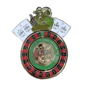 Monedas de Metal Esmaltadas Suaves Personalizadas con Acabado Brillante en Níquel Negro, Oro, Plata y Cobre - Product Image 3