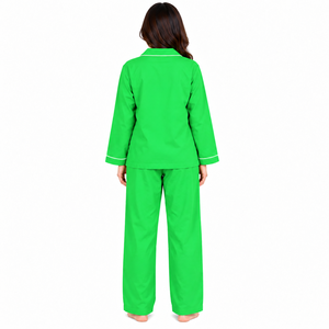 Pijamas Personalizadas para Mujer, Conjunto de Ropa de Dormir con Botones, Ropa de Casa Suave y Cómoda, Fabricante Mayorista - Product Image 2