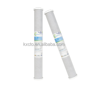 Filtre à bloc de carbone solide de 20 pouces pour purificateurs d'eau, certifié NSF, matériau standard, filtre à eau de qualité supérieure - Product Image 1