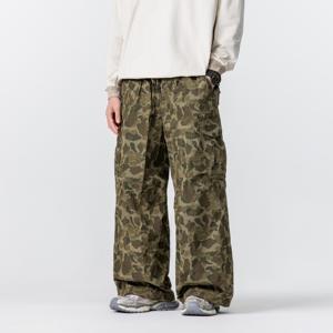 <span class=keywords><strong>Pantaloni</strong></span> Cargo Unisex Mimetici per Esterni, Impermeabili in Tessuto Ripstop, Vestibilità Ampia <span class=keywords><strong>con</strong></span> Tasche Multiple e Design <span class=keywords><strong>con</strong></span> Orlo Regolabile - Product Image 1