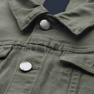 Chaqueta de Mezclilla para Hombre de Manga Larga, Nueva Llegada, Fabricada en Fábrica, Diseño Personalizado, Precio Económico, Chaqueta de Invierno para Hombre al por Mayor - Product Image 4