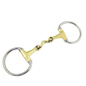 บิตม้าสแตนเลสคุณภาพสูงขายดีที่สุด บิตม้าแบบกำหนดเอง OEM ทนทาน บิตม้าแบบปากแตก ห่วงใหญ่ แบบสั่งทำ - Product Image 3