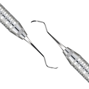 13/14 Columbia Universal Curette Instrumento de Periodoncia de Doble Punta para Detartraje, de Acero Inoxidable Quirúrgico, Set de Instrumentos Dentales Manuales - Product Image 2