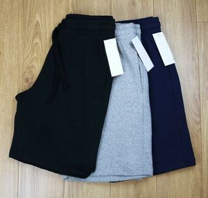 High Quality 100% Cotton Men's Summer Sports <b>Shorts</b> New Casual Running Anti-Wrinkle Eco-Friendly Terry Fabric Pattern <b>Decoration</b> - Product Image 2