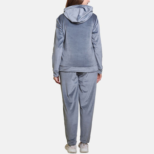 Velvet Tracksuit for Women Custom Logo Velour Sweatsuit Sweat Track Suit Jogging Suits Velour Tracksuit Velvet - Product Image 2