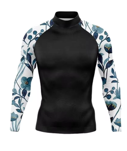 เสื้อแรชการ์ดแขนยาวสำหรับผู้ชาย ป้องกันแสงแดด UPF 50+ สำหรับกิจกรรมกลางแจ้ง เสื้อป้องกันแสงแดด UPF 50+ สำหรับผู้ชาย สำหรับกิจกรรมกลางแจ้ง - Product Image 6