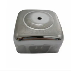 Alfa Metal Tek Custom Design Heavy-Duty Steel Nesting Stamping Stacking <b>Valve</b> <b>Caps</b> Square Stillage Foot for Sheet Metal - Product Image 1