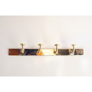 Unique Gold Color <b>Wall</b> Mounted Brass Material Coat <b>Hooks</b> Hanger With Screw <b>for</b> Towel <b>Key</b> Robe Scarf Bag Cap Coffee Cups Supplier - Product Image 4