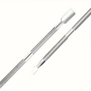 Empujador de Cutículas de Acero Inoxidable, Raspador Triangular de Doble Punta, Pulidor de Uñas de Doble Uso, Removedor de Esmalte en Gel para Manicura, Duradero y Reutilizable - Product Image 6