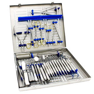 Kit de Cirugía Dental Manual de Acero Inoxidable Alemán de 33 Piezas, Juego de Instrumentos Quirúrgicos de Ortodoncia Oral, Resistente a Altas Temperaturas - Product Image 5