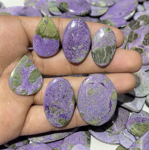 Piedra Cabujón de Stichtita Natural de Alta Calidad, Gema Suelta para Meditación, Sanación y Fabricación de Joyas, Suministros al por Mayor - Product Image 4