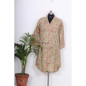 Robe de chambre en coton fleuri pour femme, grande taille, style kimono, avec dentelle, taille unique, à manches, pour mariée, usage quotidien, cadeau idéal pour elle - Product Image 1