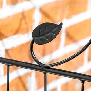 Recinzione in vinile anti-roditori da 6 piedi, zincata a caldo, con cancello per la privacy del giardino - Product Image 2