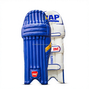 Protège-tibias de cricket ZAP OEM Instinct Blue – Personnalisation de la marque |   Approvisionnement en gros |   Protections de jambes de haute qualité |   ZAP Cricket Inde - Product Image 1