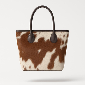 Sac fourre-tout en cuir de vachette léger de couleur unie, grande taille, très tendance, sac à main pour homme de haute qualité avec fermeture éclair - Product Image 1