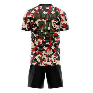 Maillots de football personnalisés entièrement sublimés en polyester, uniformes de football sur mesure en vente à bas prix - Product Image 4