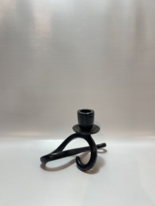 Modern <b>Black</b> Aluminium Candle Holders Set 3 Minimalist Square Base Taper <b>Candlestick</b> Stands Sleek Table Centerpiece Home Decor - Product Image 4