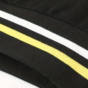 Long Sleeve Button Up Stand Letter Embroidery Contrast Color Latest Style <b>For</b> Spring Autumn Outdoor College <b>Baseball</b> <b>Jackets</b> - Product Image 5