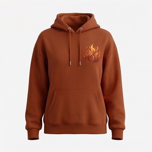 Sweat-shirt à capuche pour femme en coton de haute qualité, couleur personnalisée, impression de logo personnalisé, style streetwear, service de personnalisation - Product Image 1